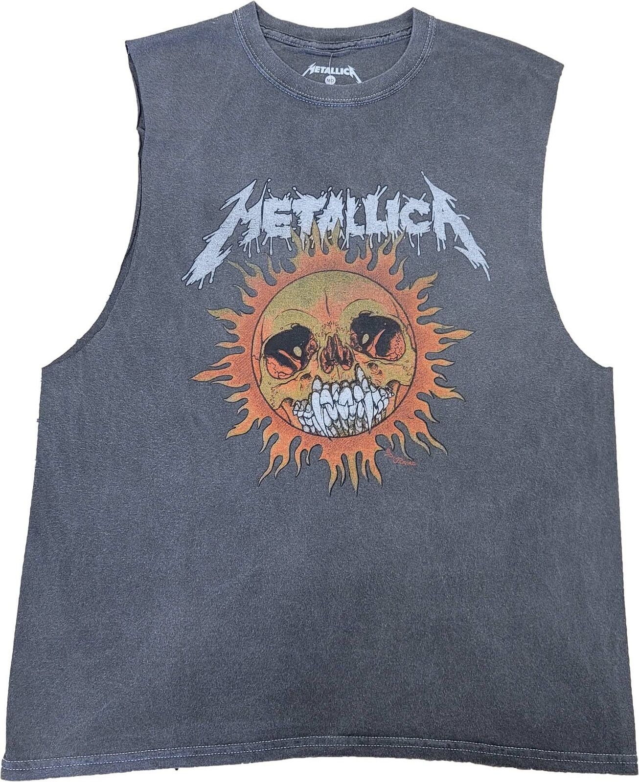Retro Vintage Metallica Pushead Sun 