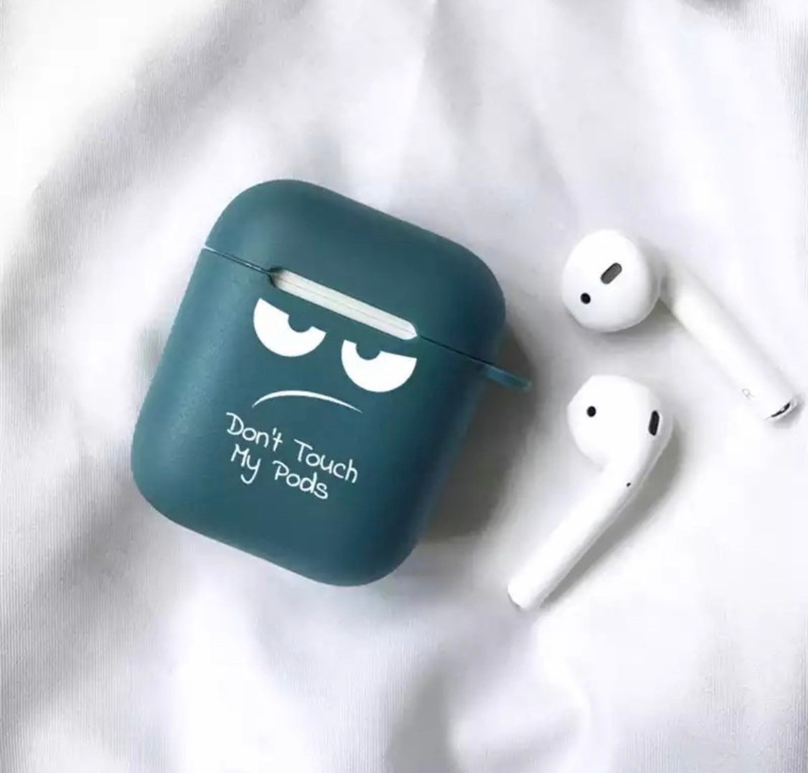Funny Quote AirPod 1 2 Pro Case Dont Touch My AirPods Comic Etsy