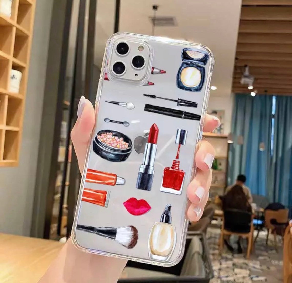 Makeup iPhone Case Cosmetic iPhone Case Fashion iPhone Case Etsy