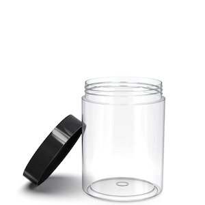 Jars with lids | 8oz plastic jars