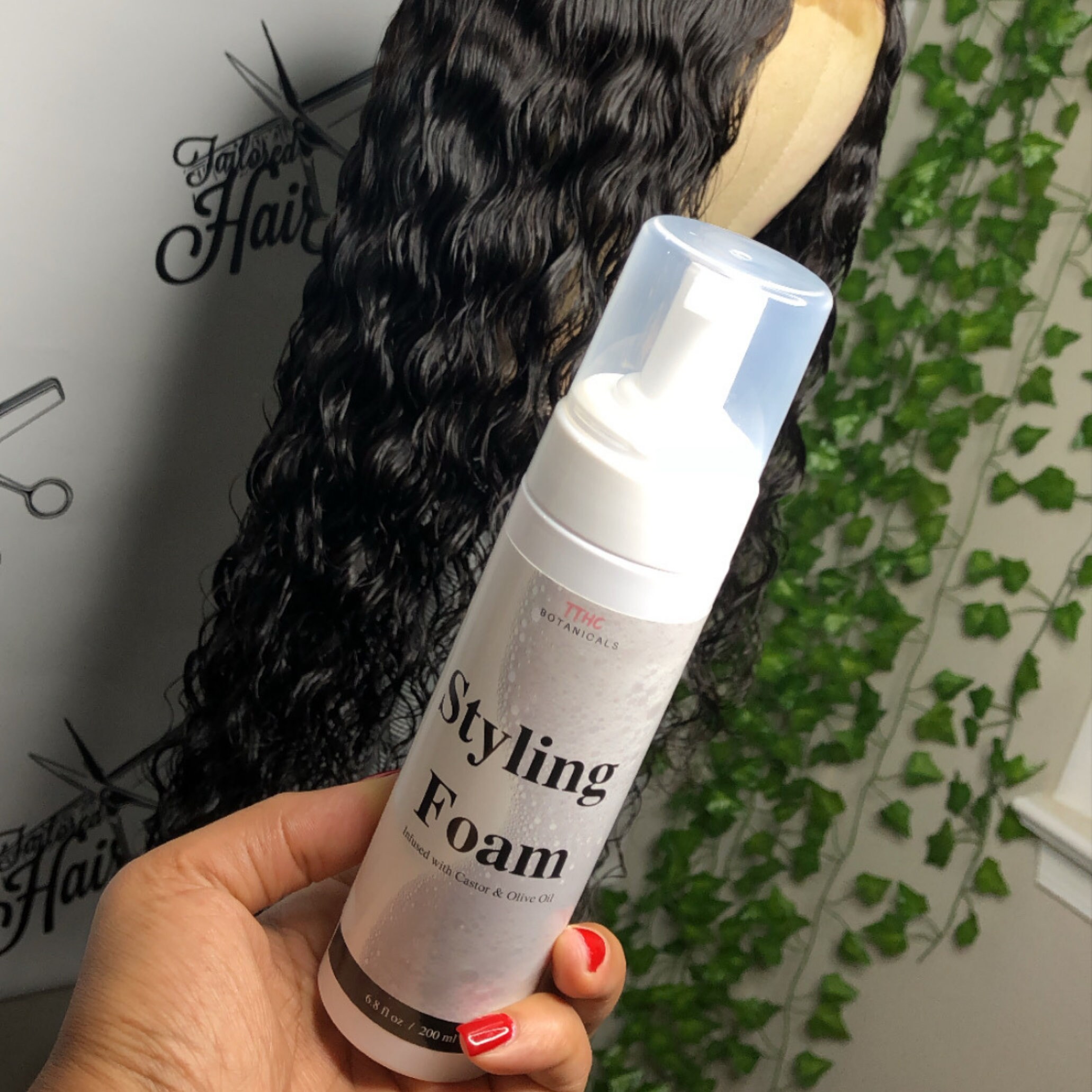 Hair Styling Foam Etsy