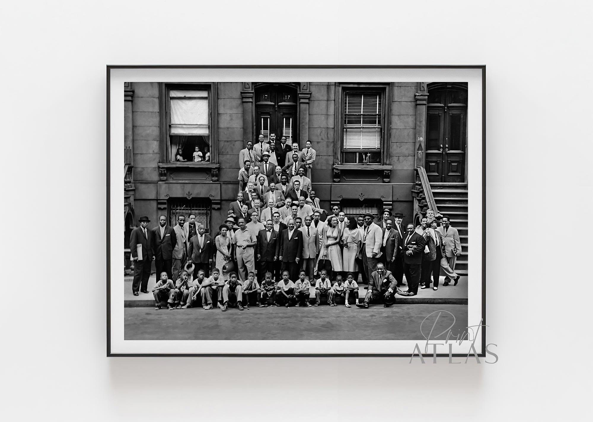 Jazz Portrait Print | A Great Day in Harlem | Art Kane's classic …