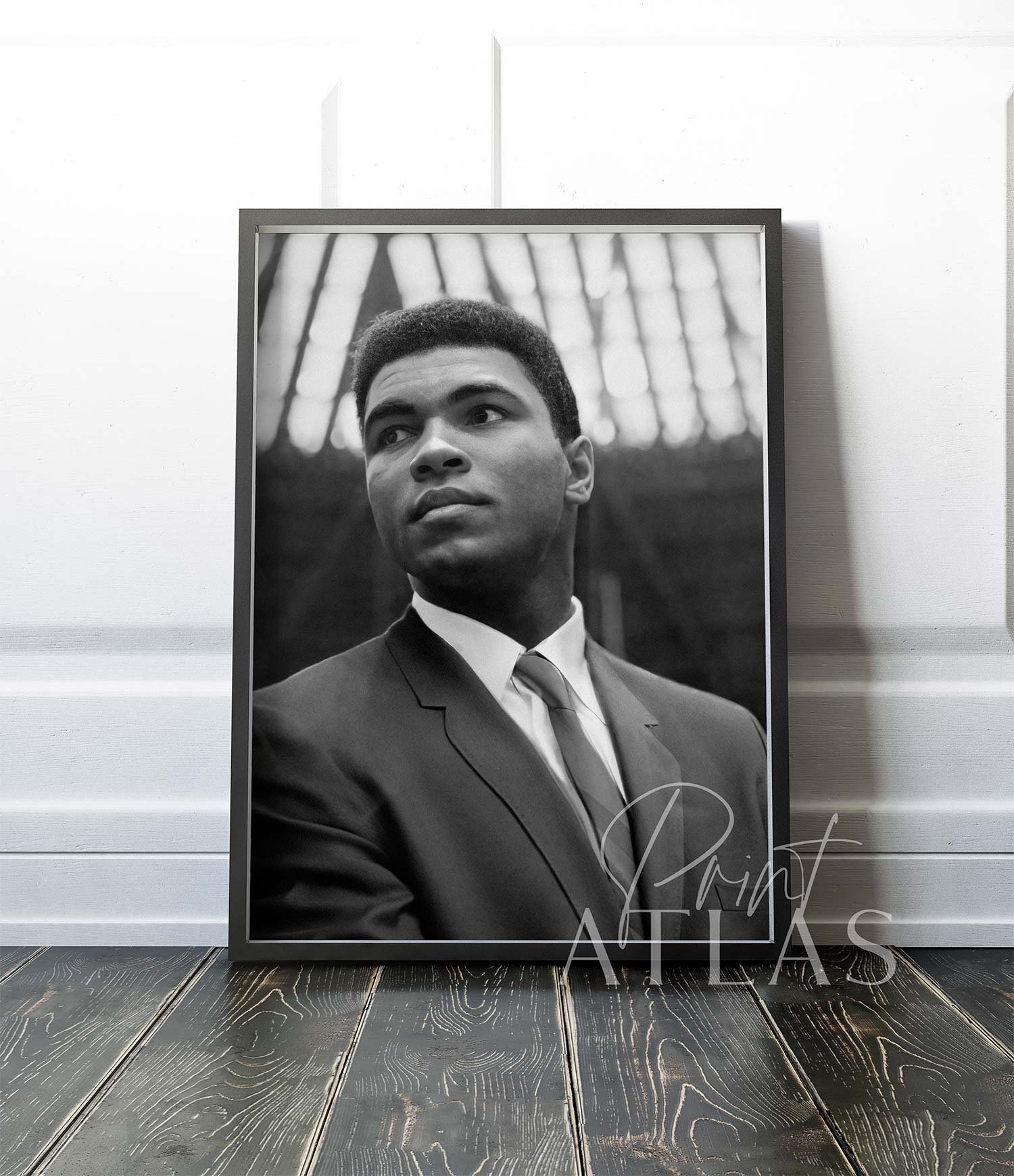 Muhammad Ali Print Portret 1961 Vintage foto Poster | Etsy