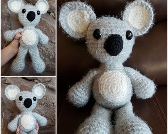 PATTERN: Kalea Koala Crochet Amigurumi Pattern, Crochet Koala Pattern, Crochet Koala Amigurumi, Crochet Koala, Amigurumi Koala Pattern