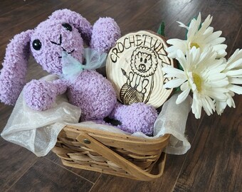 PATTERN: Bunny McFluffy Crochet Amigurumi Pattern, Crochet Bunny Pattern, Crochet Bunny Amigurumi, Crochet Bunny, Amigurumi Bunny, Bunny