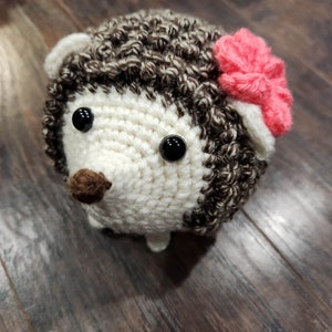 PATTERN: Penny the Hedgehog Crochet Amigurumi Pattern, Crochet Hedgehog Pattern, Crochet Hedgehog Amigurumi, Crochet Baby Hedgehog