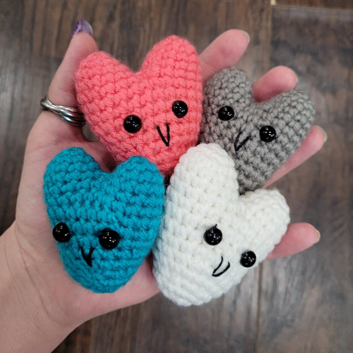 PATTERN: My Heart Mini Plush Crochet Amigurumi Pattern - Etsy