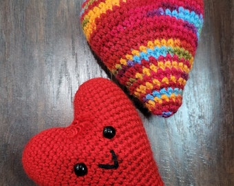PATTERN: Heartwarming Heart Plush Crochet Amigurumi Pattern, Crochet Heart Pattern, Crochet Heart Amigurumi, Crochet Heart, Amigurumi Heart