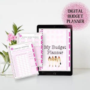 Budget Like a Boss with Our Printable Pink Planner - Perfect for All Budget Girlies Looking to Save Big!