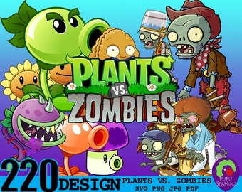Download Plant Vs Zombie Svg Etsy