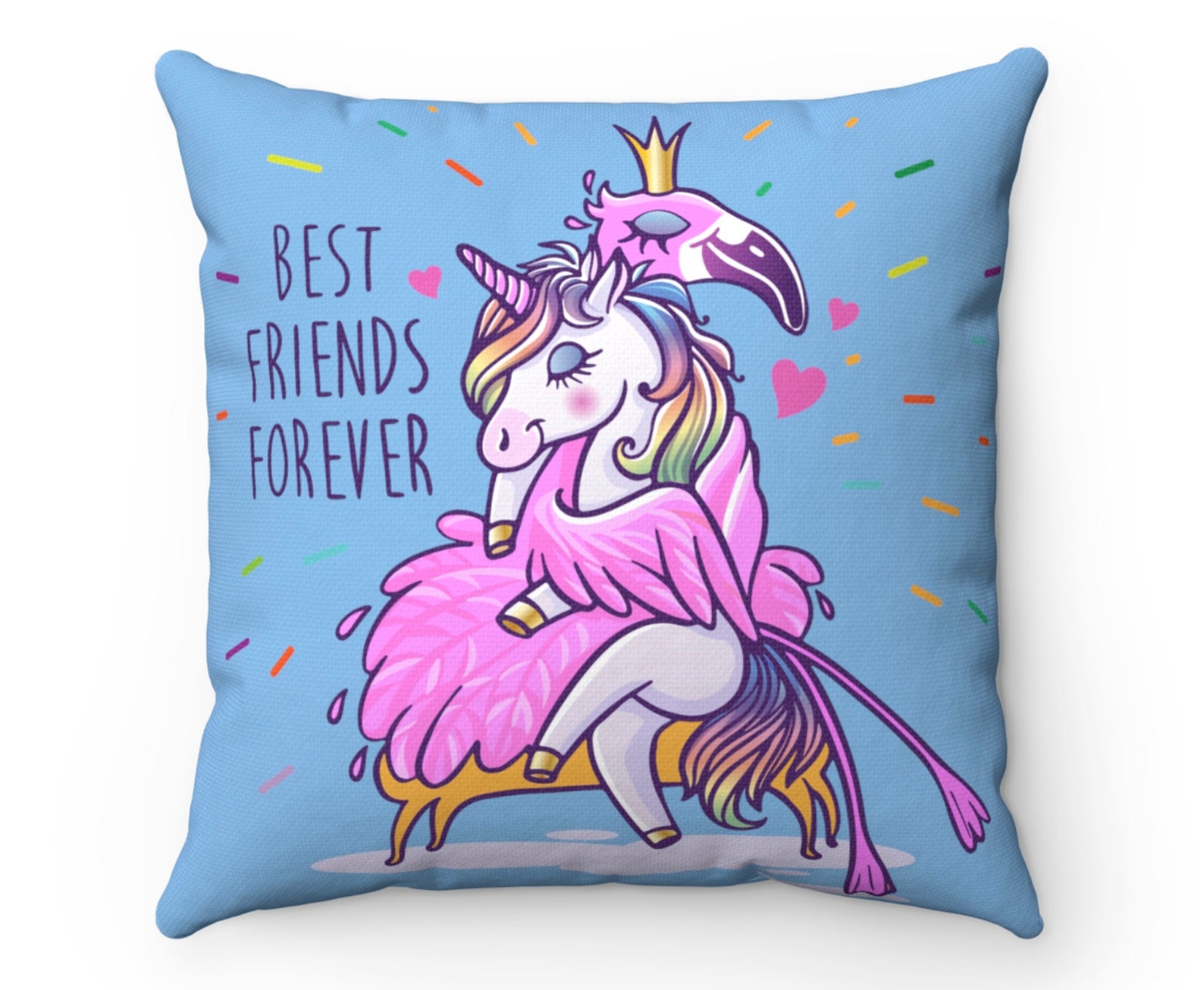 Best Friends Forever PNG EPS Rainbow Unicorn Fairy Tale Etsy