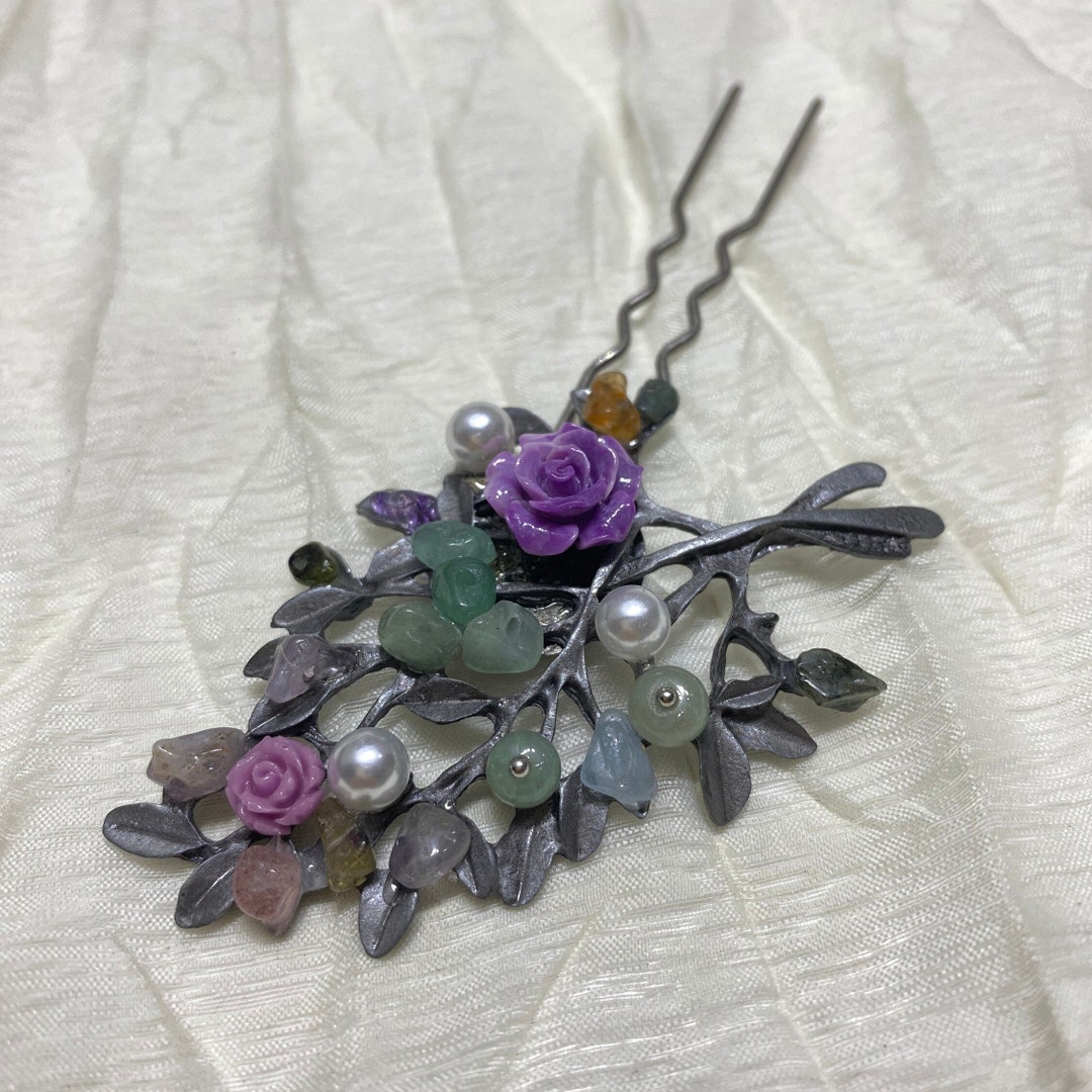 Hair Pin Korean Traditional Hair Accessory Hanbok Chignon Ornament