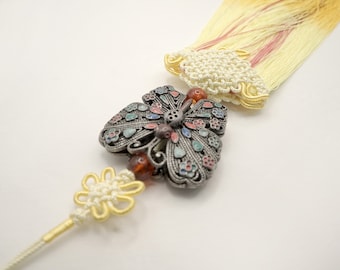 Norigae Korean Traditional Hanbok Handmade Fashion Tassel for Women 노리개 NS005