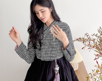 Korean Women's  modern Hanbok daily hanbok for fall and winter 09 슈페리얼