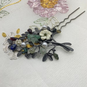 Women Korean Traditional Hair Pin Female Hanbok Dress decoration ornament  뒤꽃이 07