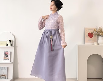 Korean Women&#39;s  modern Hanbok daily hanbok for Spring- Florenc