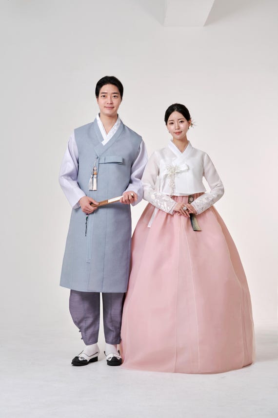Korean Couple Wedding Hanbok - Byulha