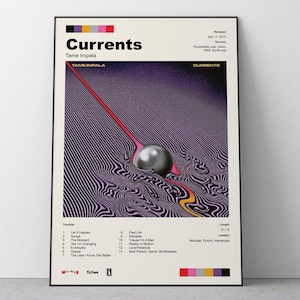 Tame Impala - Storms Album Poster | Digitaler Download Druck | Wandkunst