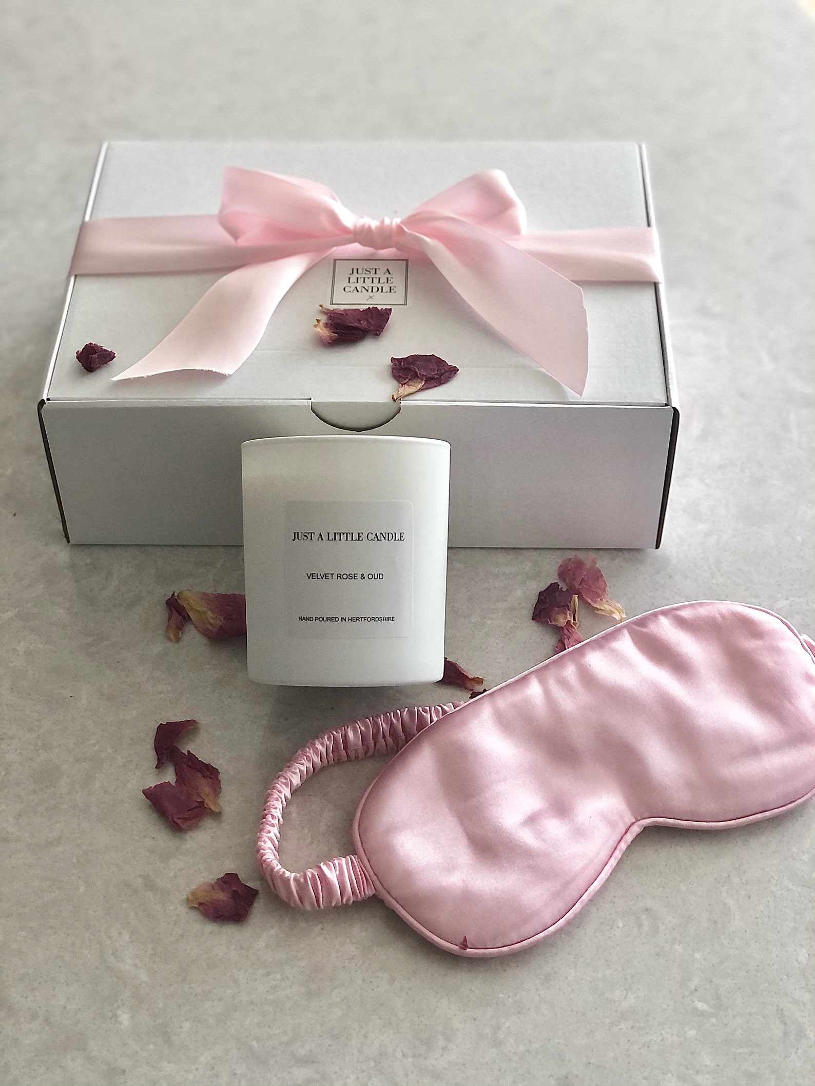 Luxury Candle and Eye Mask Gift Set Etsy