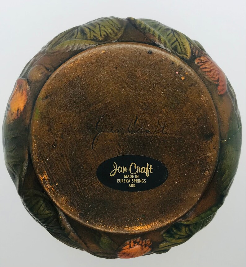 Arkansas Pottery Pitcher Made by Jancraft Etsy