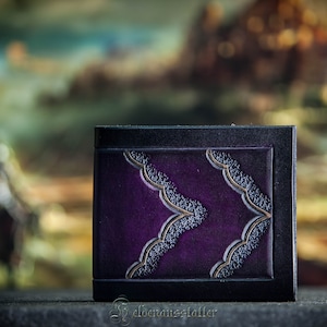 Handgemachtes Personalisierbares Lederportemonnaie Benutzerdefiniert LARP Style Lederportemonnaie - Farbe wählbar!