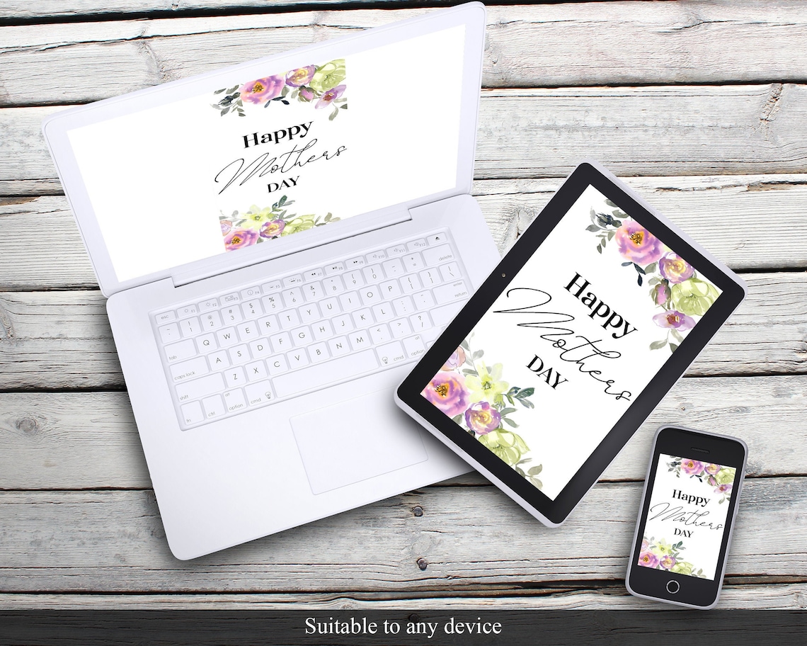 Electronic Mother's Day Greeting Card Note Ecard Etsy