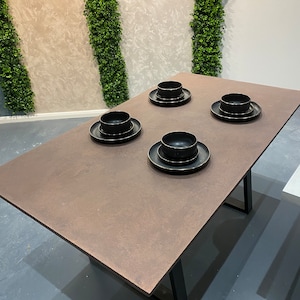 Bespoke Microcement Dining Table