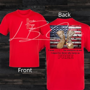 RED FRIDAY bundle! Two designs PLUS mock-up