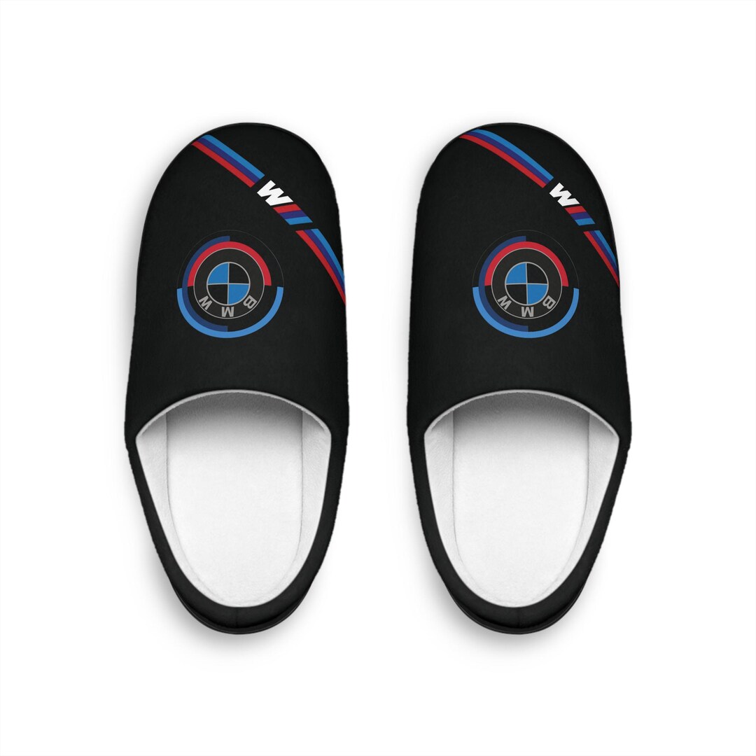 BMW M Power Men's Indoor Slippers Cozy BMW Themed Slippers, Perfect for ...