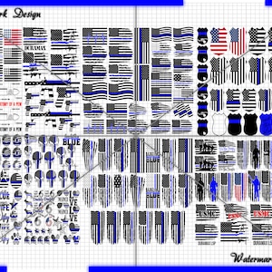 More 250 Design Police Thin Blue Matter, thin blue matter, back the blue, 4th july, forth of july, patriotic svg, us flag svg police