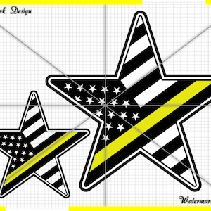 Star of Dispatcher svg, 911 dispatcher,er, dispatch svg, distressed flag svg, dispatcher shirt - Cricut and Silhouette cut files Printable