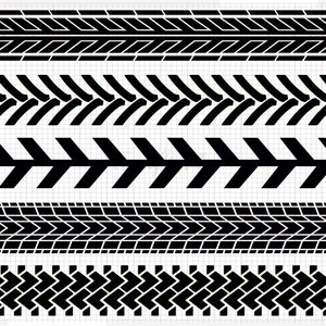 Tire track SVG Tyre Tread Svg Motorcycle Tire Svg Car Tire Svg Mud Tire Tracks Svg Mud Svg Design For Digital Download - TT1