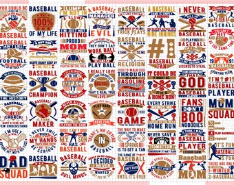 Baseball Bundle Design, Baseball Team Shirts, Baseball Mom svg, Baseball team svg, baseball family svg, Baseball Heart Svg, Baseball V5