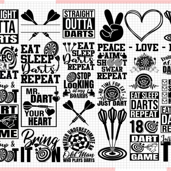 Darts Design Bundle, Dart Svg,Funny Dart Shirt Svg, Darts Png, Darts Svg, Dart Board Svg, Dart Svg, Dart Game, svg darts game svg, Darts V1