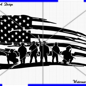 Flag Distress with Frontliners Thin Blue Matter, thin blue matter, back the blue, 4th july, forth july, patriotic, us flag svg police