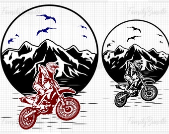Dirt bike svg dirt Helmet svg motocross svg Moto Cross svg motorcycle svg motorbike svg dirt motor svg jump stunt cross svg bike - DMC3