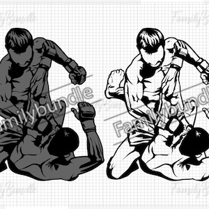 Vechten boksen vintage svg boksen boksen clipart bokshandschoenen svg bokser svg boksen man svg vechter svg ontwerp voor digitale download - BX1