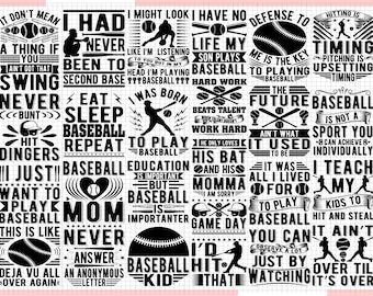 Baseball Bundle Design, Baseball Team Shirts, Baseball Mom svg, Baseball team svg, baseball family svg, Baseball Heart Svg, Baseball 2 V4