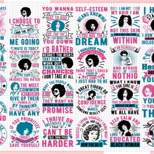 Afro Bundle SVG, Black lives matter svg, black girl svg, black history svg, melanin svg, african svg, melanin svg, african svg - Afro2 V1