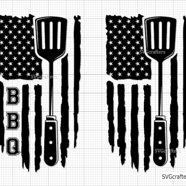 American Barbecue Svg Png, grillfather svg, BBQ svg, grill svg, funny apron svg, grilling svg, chef svg - Printable, Cricut & Silhouette