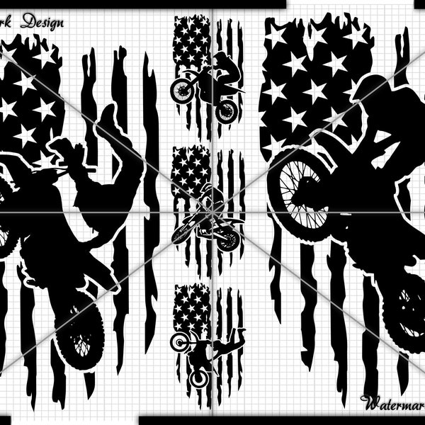 dirt Competition svg, Dirt Motor Flag Distressted - Vector Clip Art Cut File-Commercial/Personal Use for Cricut,Cameo,Silhouette