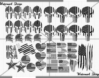 Correctional officer svg, corrections svg, distressed flag svg, correctional officer svg - Cricut and Silhouette cut files Printable