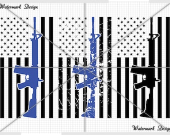American Distressed Flag with AR15, american flag svg, bullet flag svg, bullet svg, 4th of july, memorial day, we the people, Patriot svg
