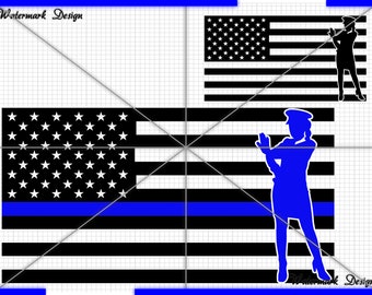 american flag with women hand up Thin Blue Matter, thin blue matter, back the blue, 4th july, forth july, patriotic, us flag svg police