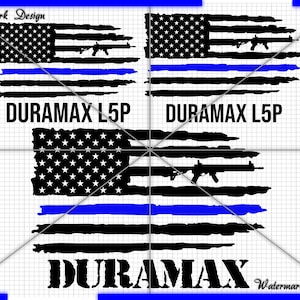 American Thin Blue Line  DURAMAX Thin Blue Matter, thin blue matter, back the blue, 4th july, forth july, patriotic, us flag svg police