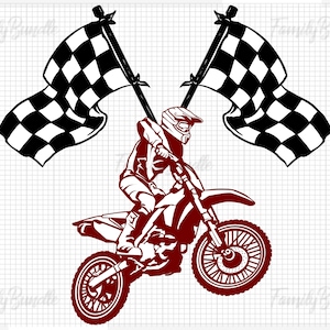 Crossmotor SVG vuilhelm SVG motorcross SVG Moto Cross SVG motorfiets SVG motor SVG vuil motor SVG sprong stunt Cross SVG fiets-DMC2