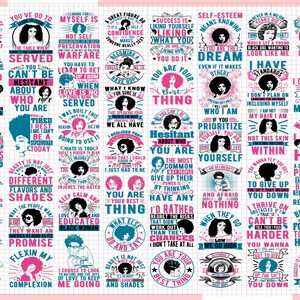 Afro Bundle SVG, Black lives matter svg, black girl svg, black history svg, melanin svg, african svg, melanin svg, african svg - Afro2 V5