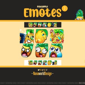 Emotes Astronaut Pack 1/5 Twitch Sub Emotes Bits for Streamers and Discord Server image 6