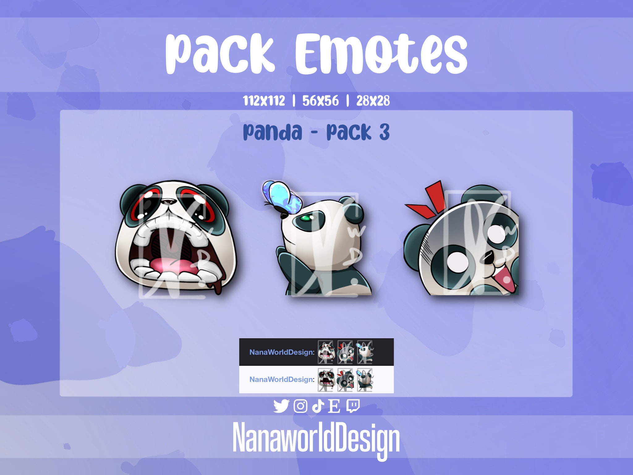 Emote Sleepy Cat Cute Twitch Sub Emotes Streamer Twitch | Etsy