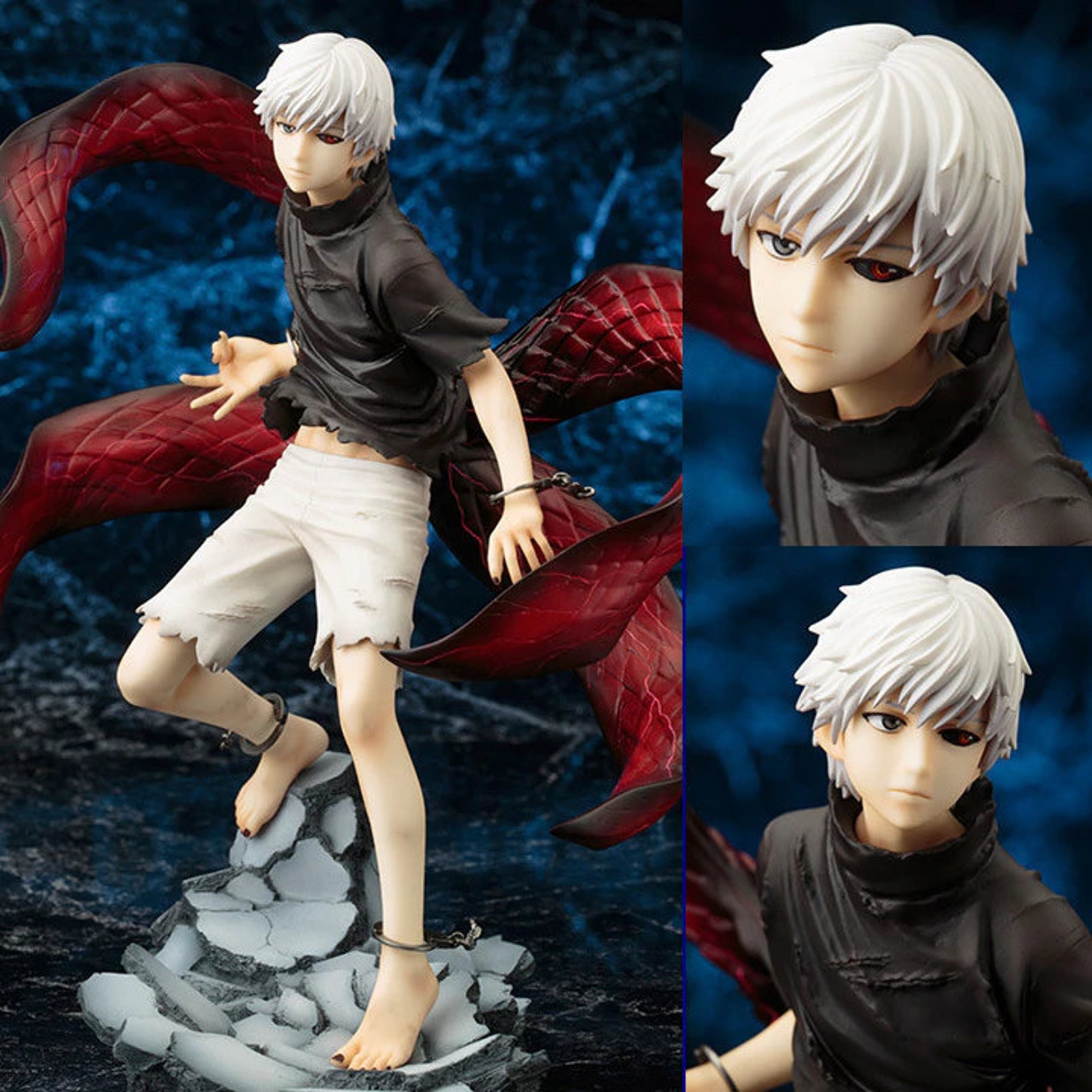Tokyo Ghoul Anime Model Kaneki Ken Action Figure Statue PVC Etsy